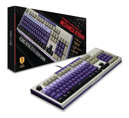 Teclado Mecánico Hyperkin Hyper Clack Táctil Para Pc Y Mac