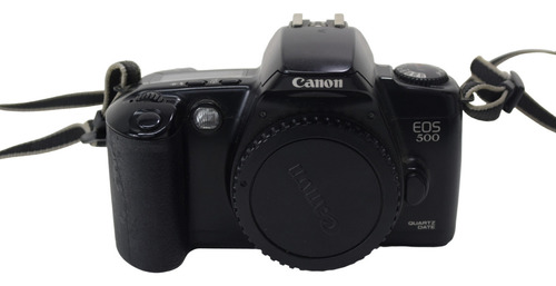 Câmera Fotográfica Canon Eos500 Quartz Date Analógica