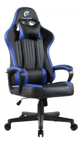 Cadeira Gamer Vickers Preta/azul Fortrek