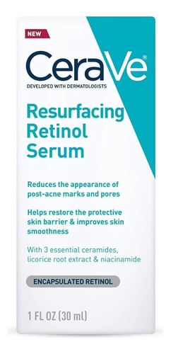 Cerave Resurfacing Retinol Serum Para Marcas De Acné