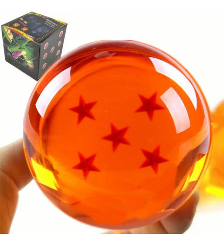 Esferas De Dragon Ball Z Tamaño Real 7.6cm, Estrella 5