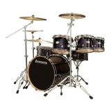 Ludwig Epic Lcep22extb Bateria Acustica 6 Cuerpos 22  Tabaco