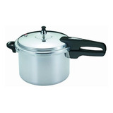 Olla A Presión De Aluminio Pulido, 6 Qt.