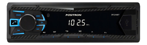 Estéreo Para Auto Pósitron Sp2240bt Con Usb, Bluetooth Y Lector De Tarjeta Sd