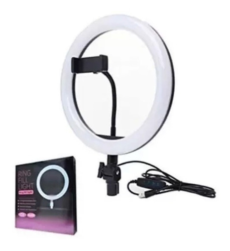 Iluminador Led Ring Light 26cm 10 Polegadas Sem Tripé