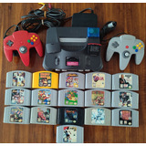 Nintendo 64 + 16 Juegos + Expansion Pak + 2 Controles 