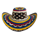 Sombrero 27 Fibras Exclusivo Multicolor Original