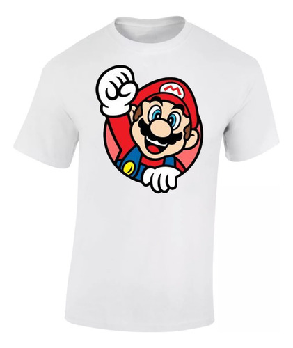 Camisetas Super Mario Bros - Mario Grandes Diseños Increible