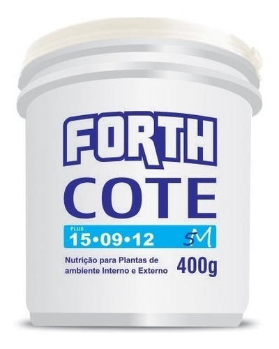 Osmocote Kit 50 Porta Adubos + Forth Cote 15-09-12   400 Gr