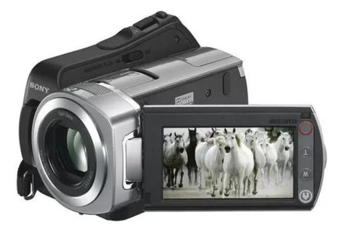 Câmera Filmadora Antiga Sony Dcr-sr85 1mp 60gb Zoom 25x