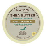 Kativa Shea Butter Mascara Nutrición Y Brillo Coconut Vegano