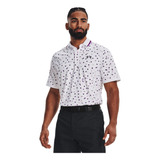 Playera Polo Under Armour Isochill Golf 1370091-100 Hombre