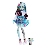Muñeca Monster High Frankie Stein Con Mascota Y Accesorios