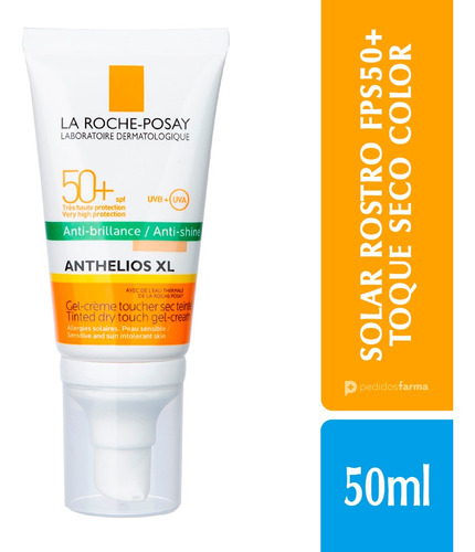 La Roche Posay Anthelios Gel Crema Toque Seco Color 50ml