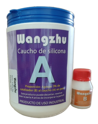 Caucho De Silicona X 1 Kg Moldes Resina Yeso Velas Jabones