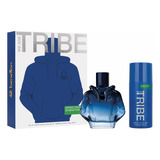 Perfume Benetton We Are Tribe Edt Para Hombre 90 Ml Set 3c