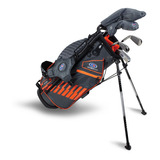 Set Junior Golf Us Kids Orange 7-9 Años # 1 Mundo