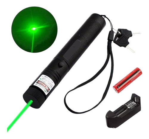 Caneta Laser Pointer Verde Ultra Forte Alcance Profissional