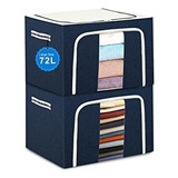 Cajas De Almacenamiento De Ropa   72 X 2 Organizadores Grand