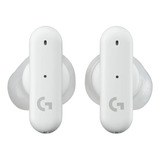 Auricular Logitech Earphone Fits Wireless White Con Micro