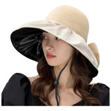 Mujer Bobibi Sombrero Para De Sol Dama Verano Protección Uv