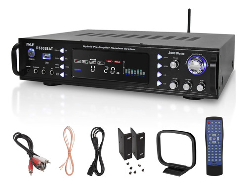 Amplificador Estéreo Inalámbrico Bluetooth Para El Hogar - A