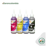 Tintas Sublimacion * 100ml Kit 4 Colores Koreana Slink