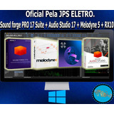 Sound Forge Pro 17 Suite + Audio Studio + Melodyne 5 + Rx10