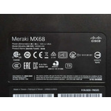 Cisco Meraki Mx68-hw S/licencia, S/cuenta Alamb-inalamb