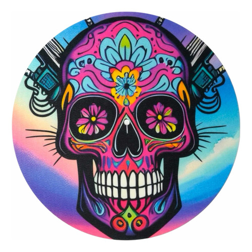 Slip Mat Tornamesa / Tocadisco - Calavera