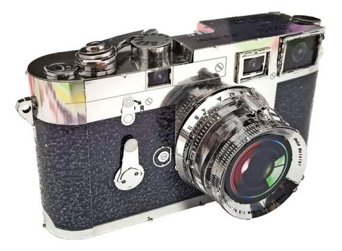 Rompecabezas - Cámara Leica M3 - 3d Metal Model