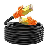 Cable Ethernet Nc Xqin Cat 7 Para Exteriores, 300 Pies, Cat