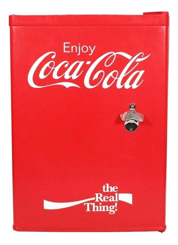 Refrigerador Frigobar Coca Cola 2.6 Pies (76 L) C/congelador Color Rojo
