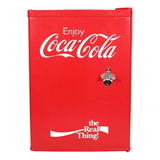 Refrigerador Frigobar Coca Cola 2.6 Pies (76 L) C/congelador Color Rojo