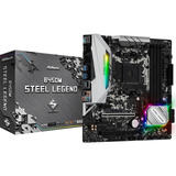 Placa Madre De Computador  Asrock  Steel Legend  B450m    