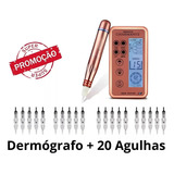 Dermógrafo Charmant Premium Digital + 20 Agulhas Grátis