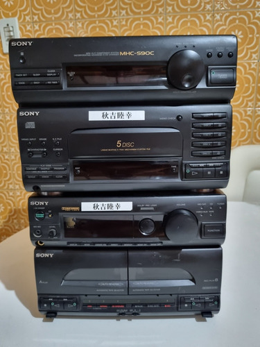 Raro Sony Hcd Mhc S90c Made In Japan Reparo 