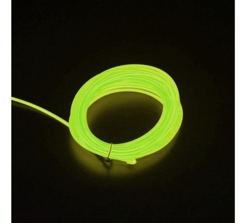 Hilo De Neon Led El Wire 3 Metro Cable Luces Tuning Pilas 3v