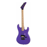 Kramer Baretta Special Ppl Guitarra Eléctrica Con Tremolo Color Morado Material Del Diapasón Maple Orientación De La Mano Diestro