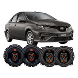 Kit Som Automotivo Jbl Para Toyota Etios 320w Rms 4 Portas