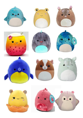 Peluche Squishmallow Original Kawaii 8 Pulgadas Jazwares 