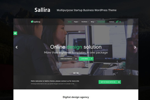 Tema Wordpress Full De Usos Multiples Para Empresas 