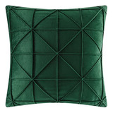 Fundas De Almohada Decorativas Verdes De 18x18 Pulgadas...