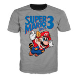 Camiseta Mario Bros Super Luigi Gamer 