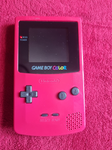 Game Boy Color Rosa + Juego 