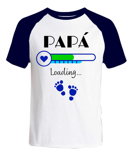 Remera Ranglan Futuro Papá, Noticia Embarazo, Loading.