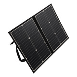 Kit De Panel Solar Plegable Portátil De 60 W Con Dos Puertos
