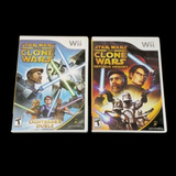 2 Juegos Star Wars The Clone Wars Lightsaber Y Republic Hero