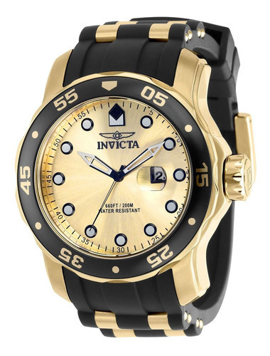 Reloj Invicta 39412 Oro Negro Hombres