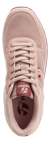 Zapatilla Topper T.350 Mesh Rosa Misty/ Rosa Peach